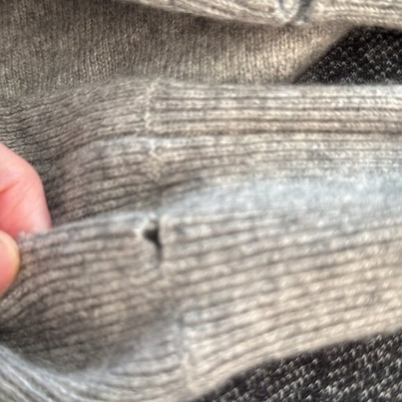 Free People Small Gray Cashmere Sweater - Picture 9 of 10